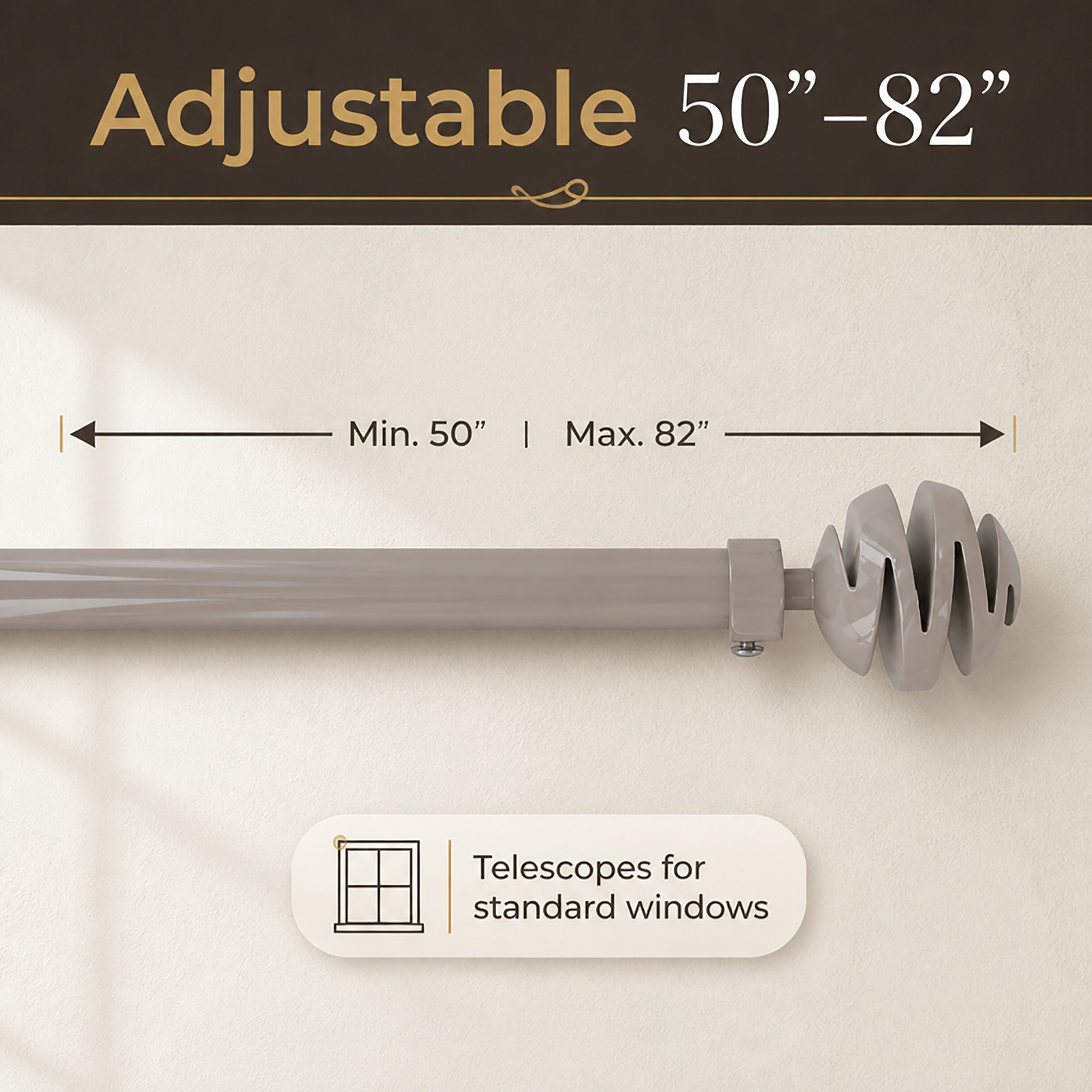 evideco-tringle-rideau-extensible-taupe-50-82-lot-2 image 2