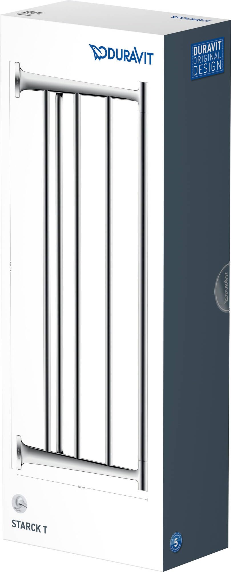 duravit-starck-t-porte-serviettes-mural-chrom-61-cm image 2