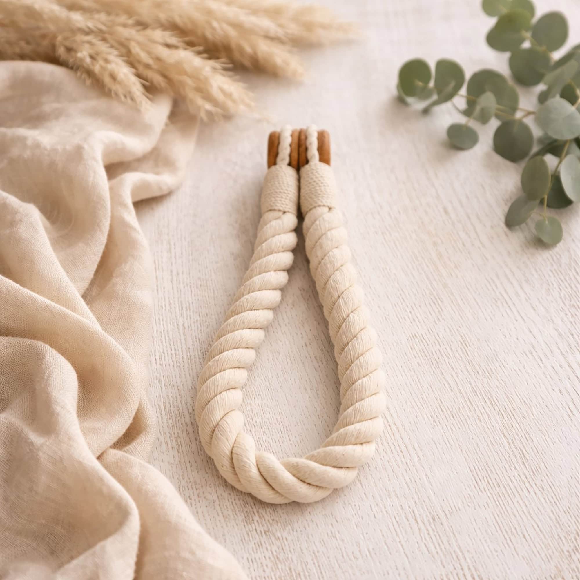 evideco-home-accessories-embrasse-rideau-magn-tique-cru image 2
