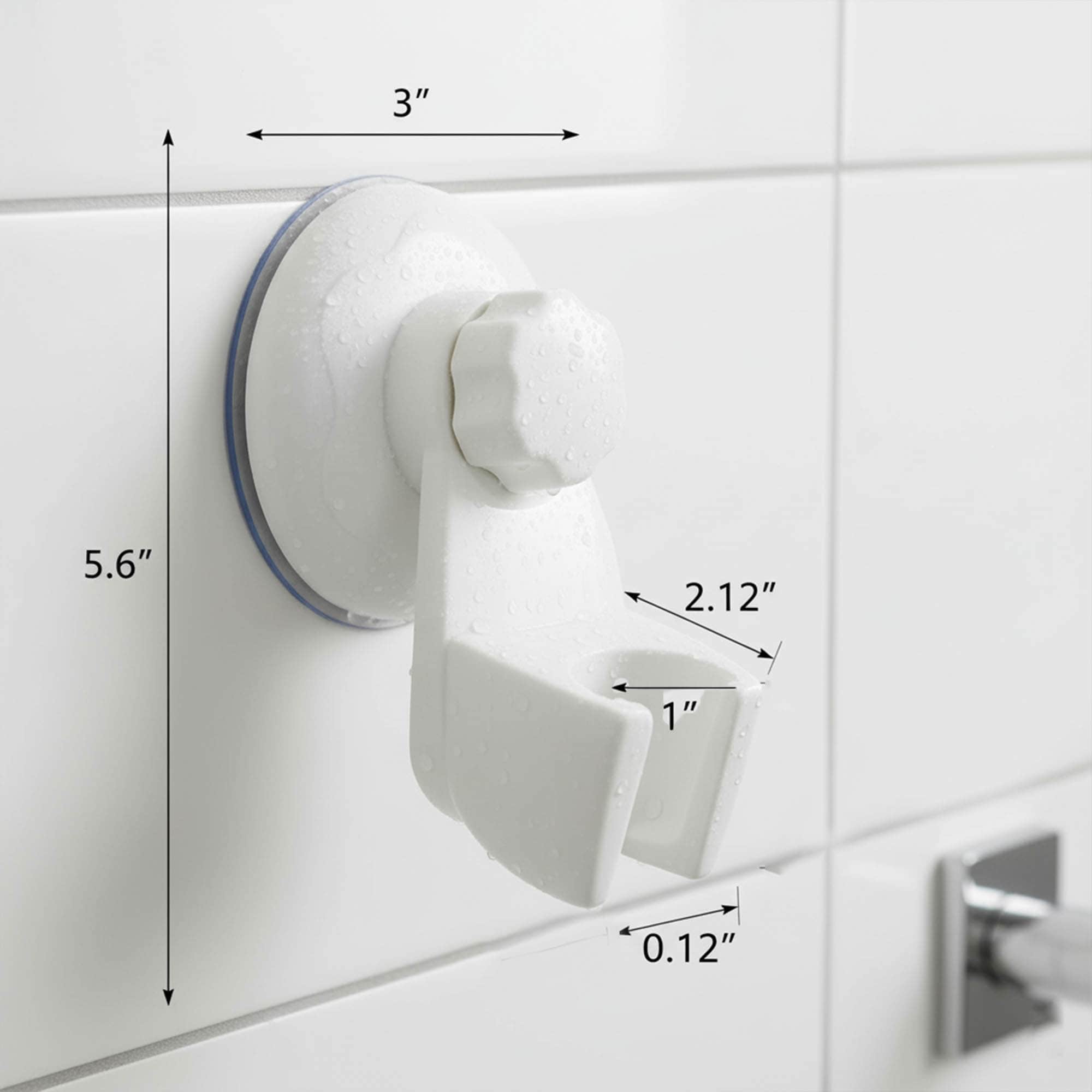 evideco-shower-accessories-support-douchette-ventouse-blanc image 3