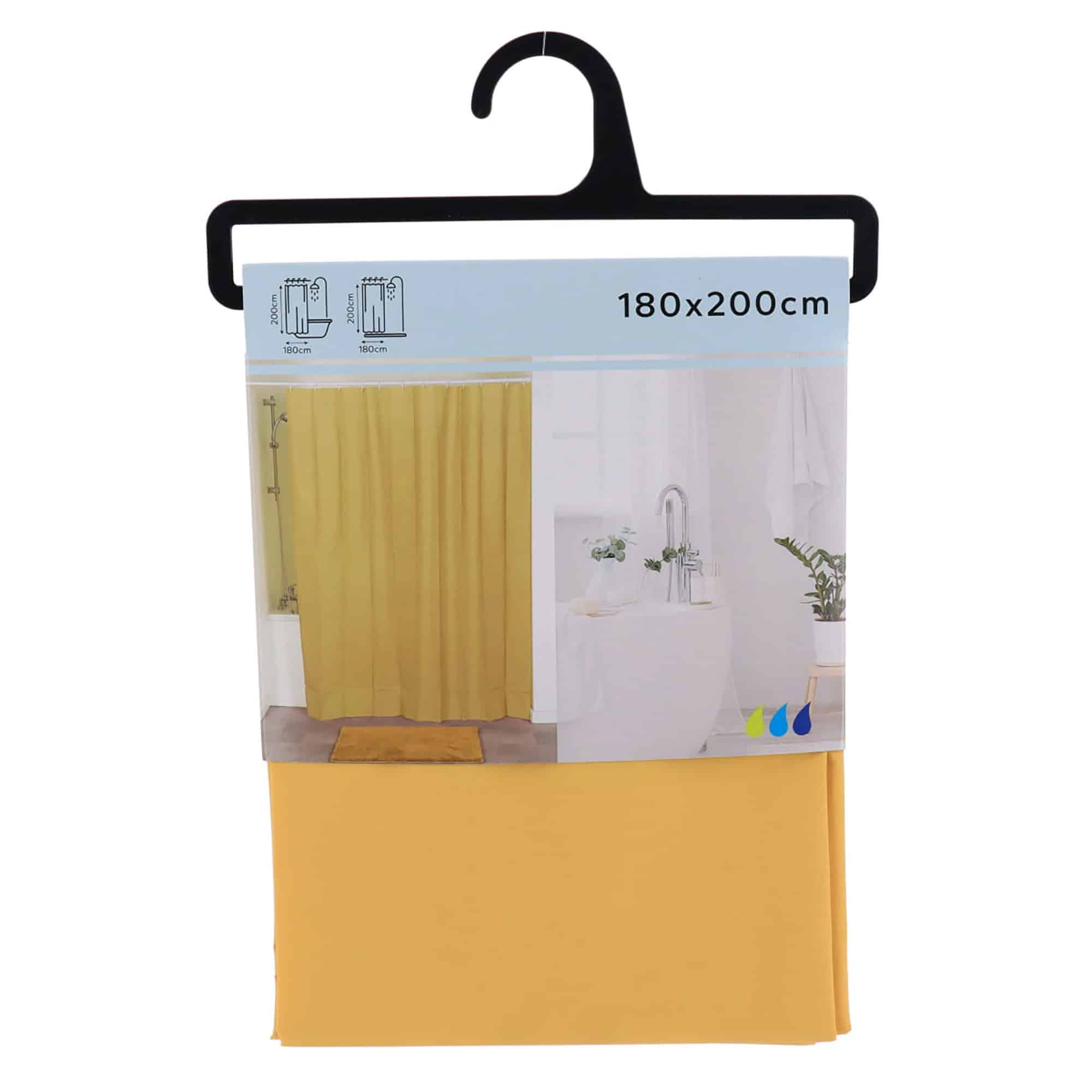 evideco-shower-accessories-rideau-douche-moutarde-71x79-peva image 7
