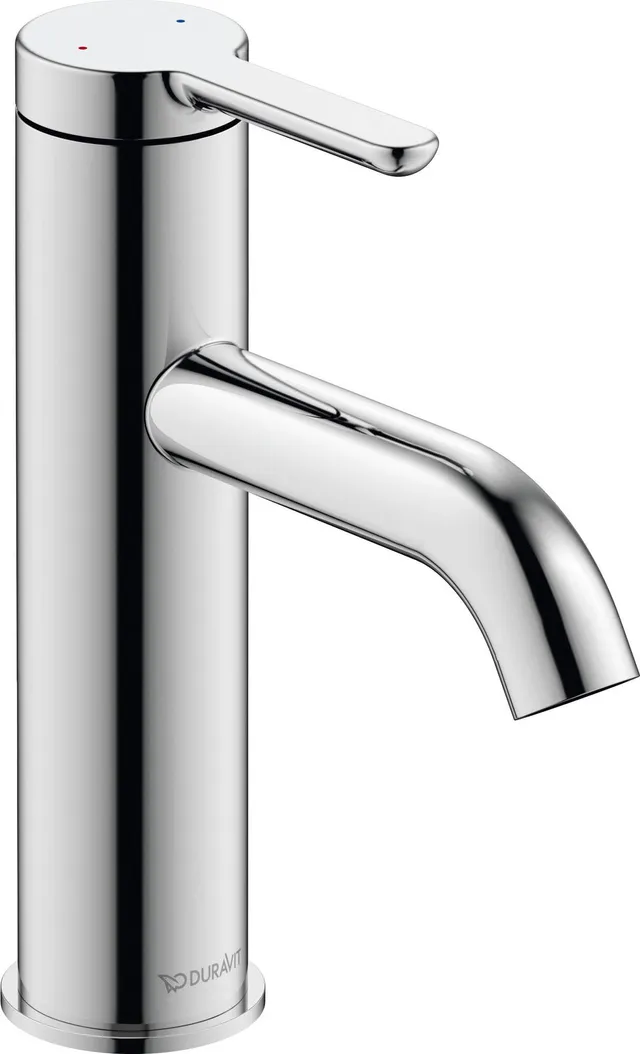 duravit-c-1-c11020002010-mitigeur-lavabo-m-chrome-sans-bonde image 1