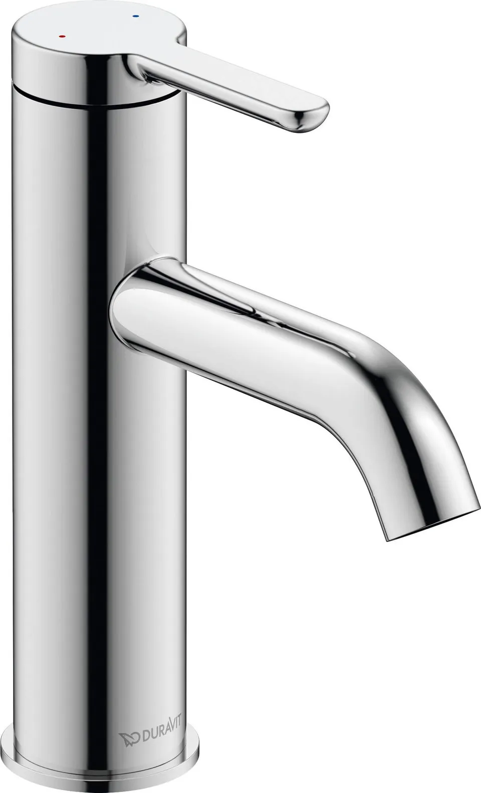 duravit-c-1-c11020002010-mitigeur-lavabo-m-chrome-sans-bonde image 1