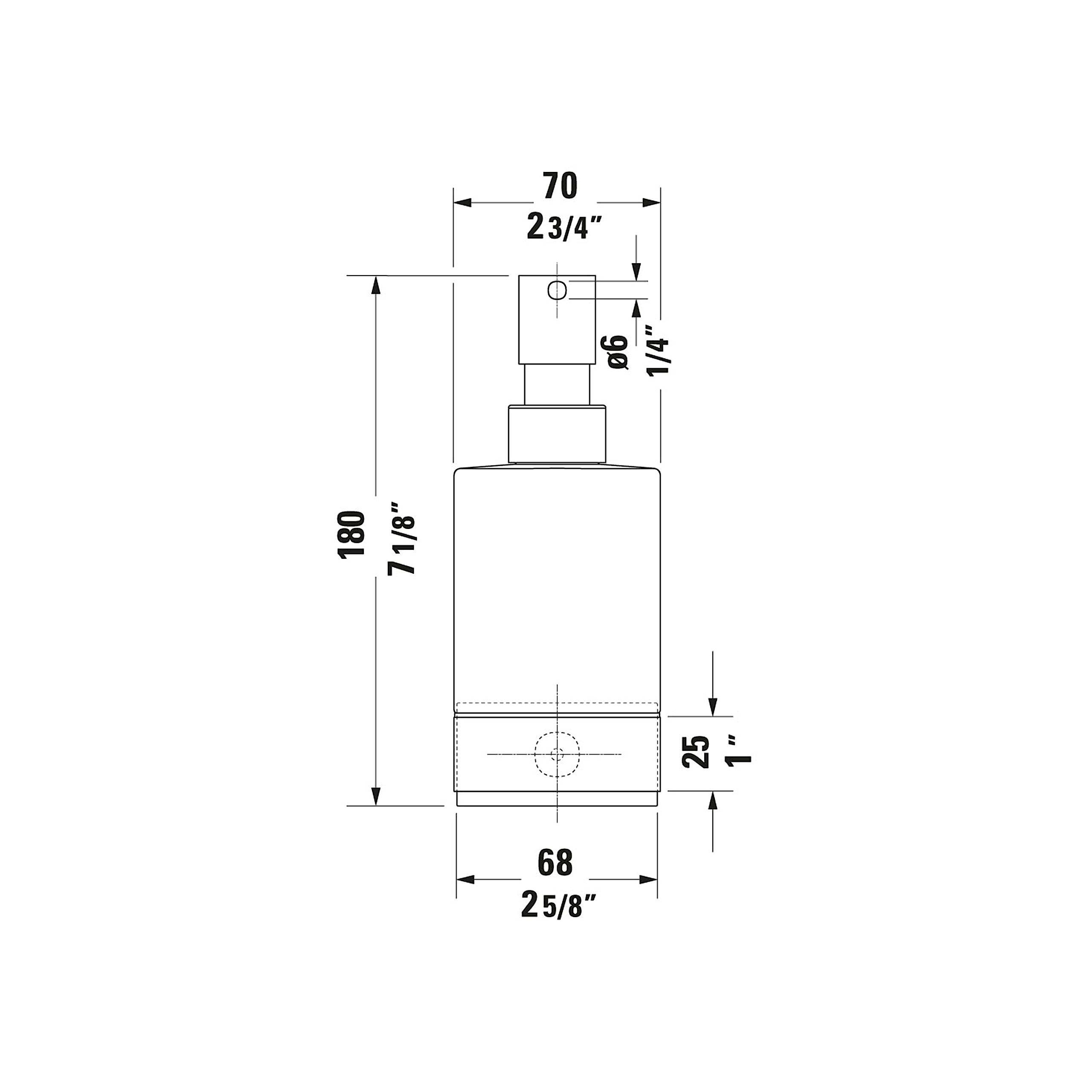 duravit-karree-0099541000-distributeur-savon-mural image 6