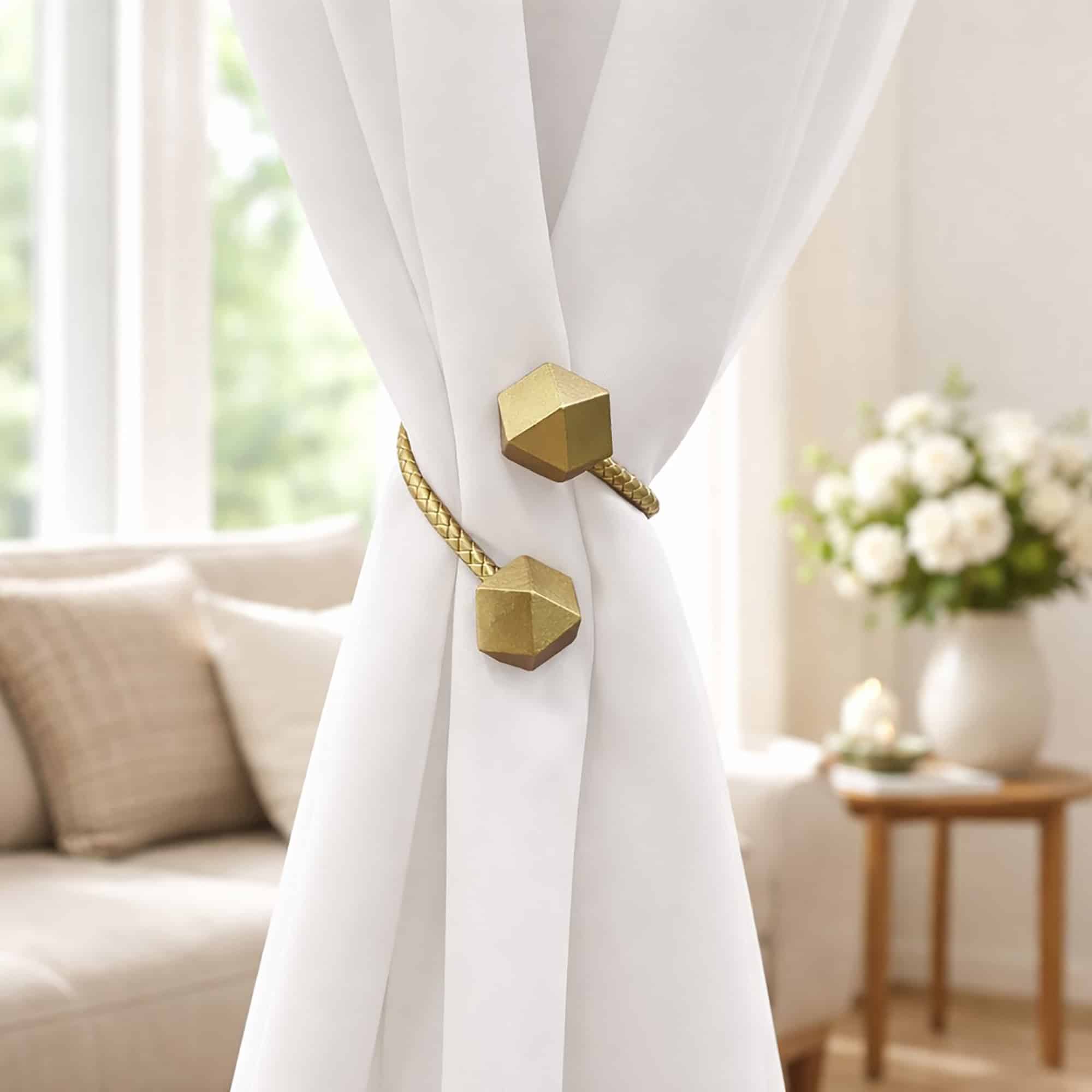 evideco-home-accessories-embrasse-rideau-dor-lot-de-2-flexible image 3